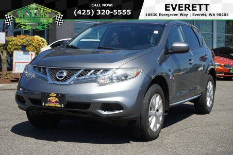 2013 Nissan Murano for sale at West Coast AutoWorks -Edmonds in Edmonds WA