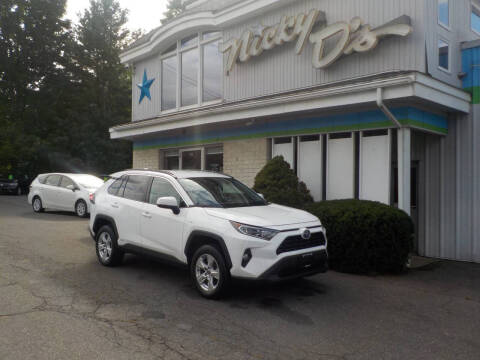 2021 Toyota RAV4 Hybrid for sale at Nicky D's in Easthampton MA