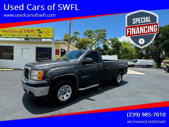 2011 GMC Sierra 1500 for sale at Used Cars of SWFL in Fort Myers FL