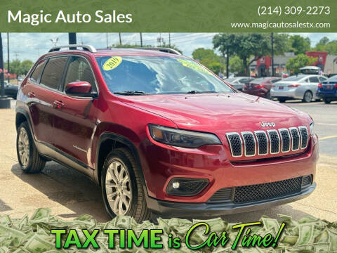 2019 Jeep Cherokee for sale at Magic Auto Sales in Dallas TX