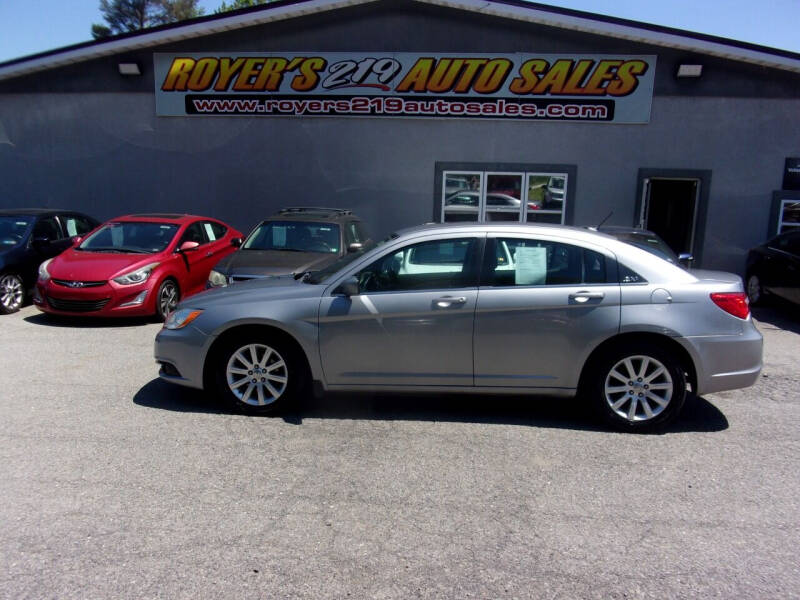 2013 Chrysler 200 for sale at ROYERS 219 AUTO SALES in Dubois PA