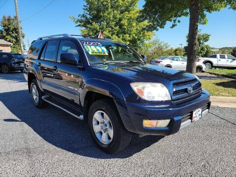 2003 Toyota 4Runner for sale at CarsRus in Winchester VA