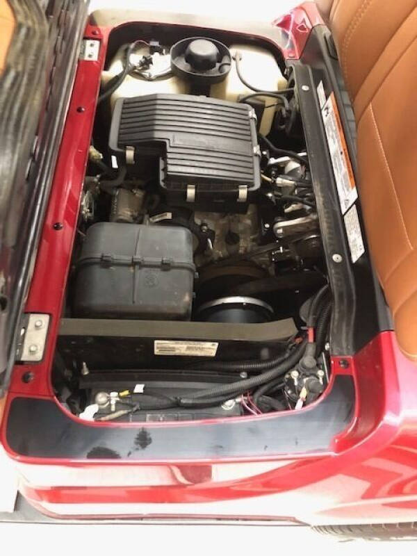 2018 Yamaha QuieTech Gas Golf Jasper Red