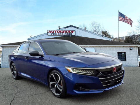 2021 Honda Accord for sale at AUTOGROUP INC in Manassas VA