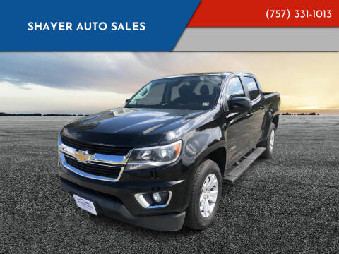 2016 Chevrolet Colorado for sale at Shayer Auto Sales in Cape Charles VA