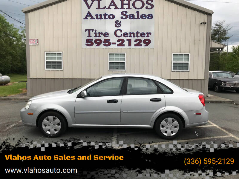 2007 Suzuki Forenza for sale at Vlahos Auto Sales and Service in Walkertown NC