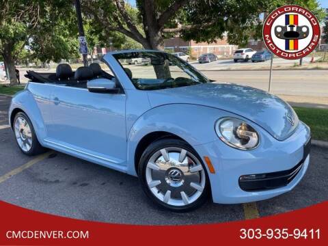 2013 Volkswagen Beetle Convertible for sale at Colorado Motorcars in Denver CO