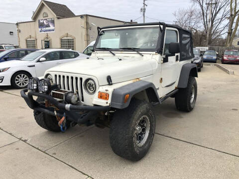 1997 Jeep Wrangler for sale at T & G / Auto4wholesale in Parma OH
