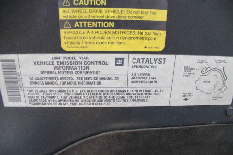 2004 Buick Rendezvous Ultra