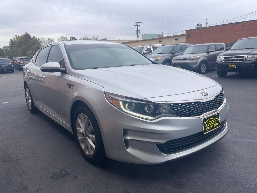 2016 Kia Optima for sale at ENZO AUTO in Parma, OH