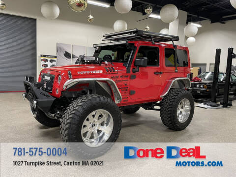 2016 Jeep Wrangler for sale at DONE DEAL MOTORS in Canton MA