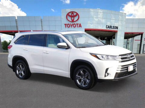 2019 Toyota Highlander Limited Platinum