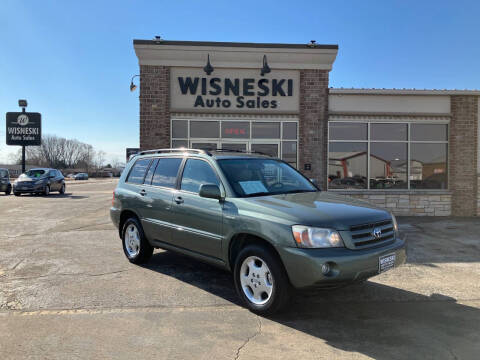 2005 Toyota Highlander for sale at Wisneski Auto Sales, Inc. in Green Bay WI