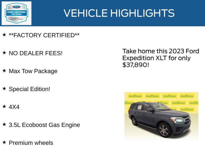 2023 Ford Expedition XLT