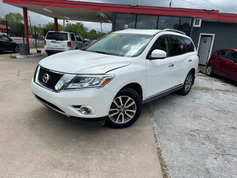 2013 Nissan Pathfinder for sale at Preferable Auto LLC in Houston TX