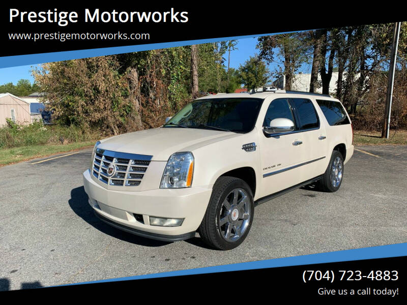 2011 Cadillac Escalade ESV for sale at Prestige Motorworks in Concord NC