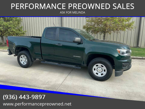 2015 Chevrolet Colorado for sale at PERFORMANCE PREOWNED SALES in Conroe TX