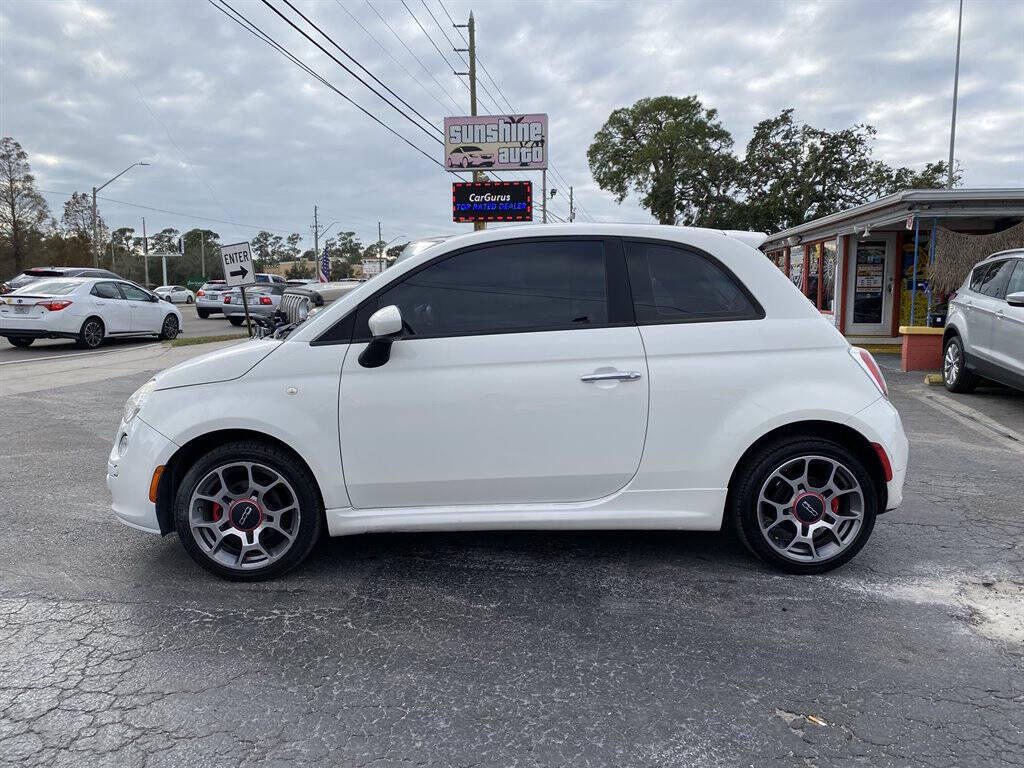 2013 FIAT 500 for sale at Sunshine Auto in Pinellas Park, FL