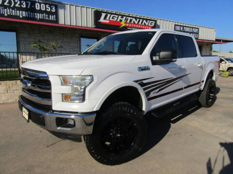 2015 Ford F-150 for sale at Lightning Motorsports in Grand Prairie TX
