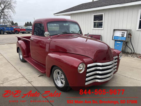 1953 Chevrolet 3100 for sale at B & B Auto Sales in Brookings SD