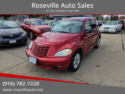 2004 Chrysler PT Cruiser for sale at Roseville Auto Sales in Roseville CA