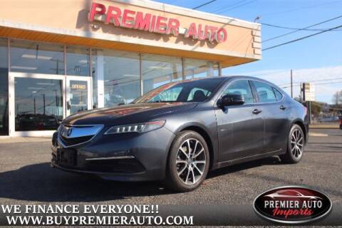 2016 Acura TLX for sale at PREMIER AUTO IMPORTS - Temple Hills Location in Temple Hills MD