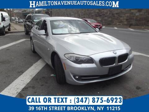2012 BMW 5 Series for sale at Hamilton Avenue Auto Sales in Brooklyn NY