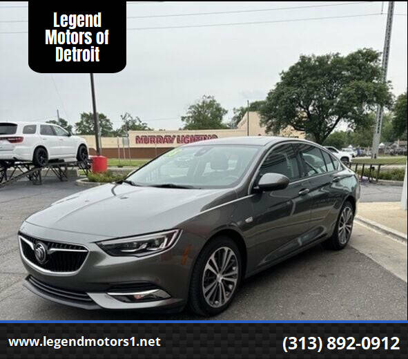 2018 Buick Regal Sportback for sale at Legend Motors of Waterford - Legend Motors of Detroit in Detroit MI