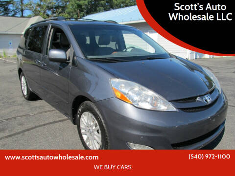 2009 Toyota Sienna for sale at Scott's Auto Wholesale LLC in Locust Grove VA