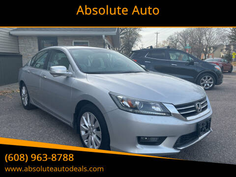 2014 Honda Accord for sale at Absolute Auto in Baraboo WI