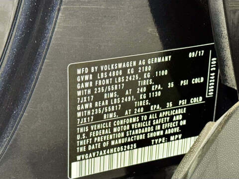 2017 Volkswagen Tiguan 2.0T Limited S