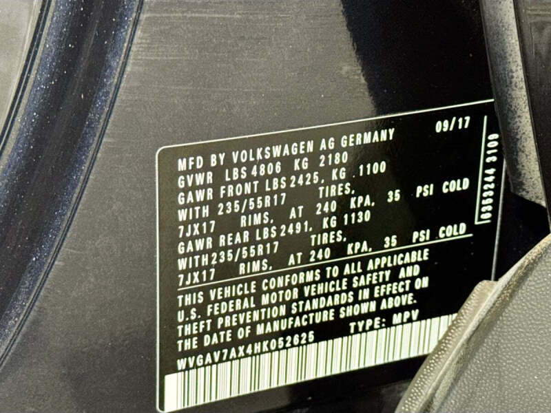 2017 Volkswagen Tiguan 2.0T Limited S