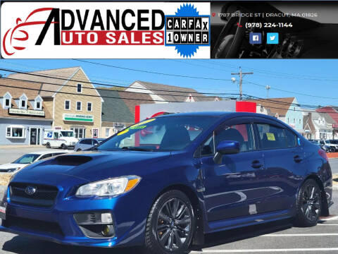 2017 Subaru WRX for sale at Advanced Auto Sales in Dracut MA