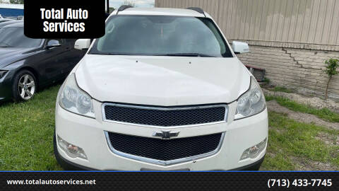 2011 Chevrolet Traverse for sale at Total Auto Services in Houston TX