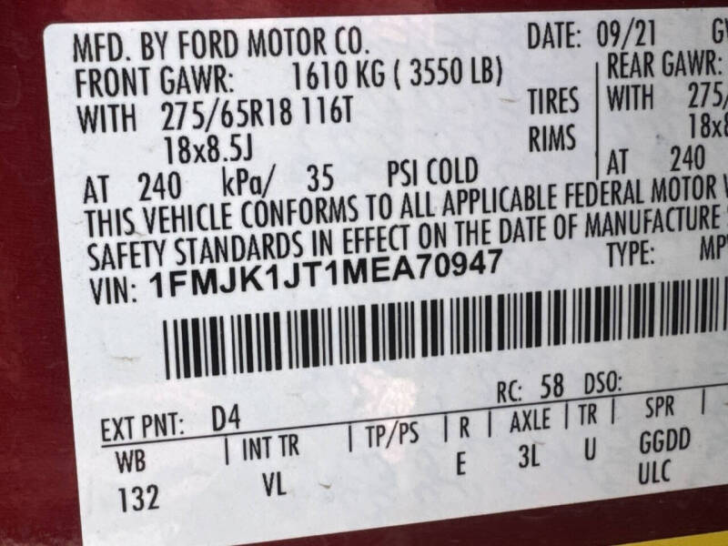 2021 Ford Expedition MAX XLT
