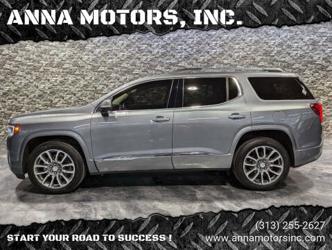 2021 GMC Acadia for sale at ANNA MOTORS, INC. in Detroit MI