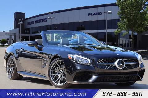 2017 Mercedes-Benz SL-Class for sale at HILINE MOTORS in Plano TX