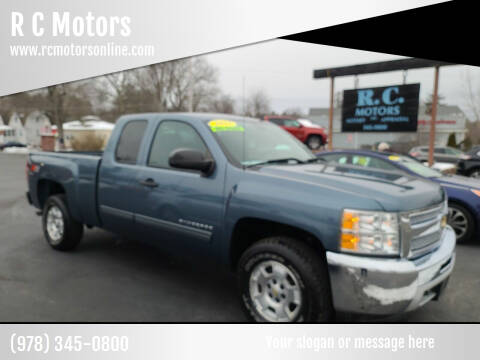 2013 Chevrolet Silverado 1500 for sale at R C Motors in Lunenburg MA