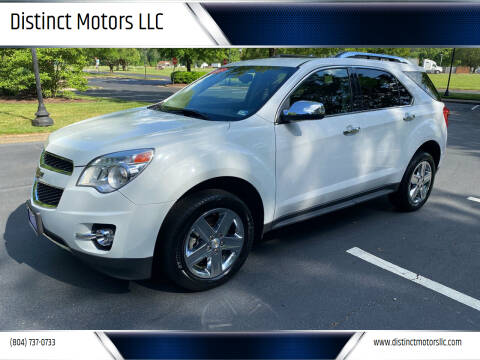 2015 Chevrolet Equinox for sale at Distinct Motors LLC in Mechanicsville VA