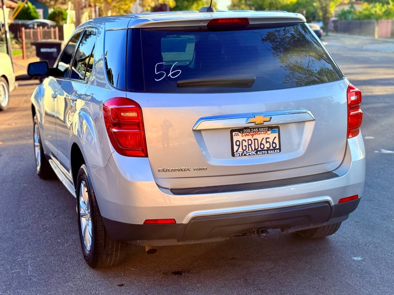 2017 Chevrolet Equinox for sale at STARK AUTO SALES INC in Modesto, CA