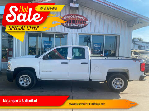 2019 Chevrolet Silverado 1500 LD for sale at Motorsports Unlimited in McAlester OK