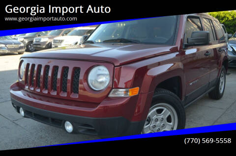 2013 Jeep Patriot for sale at Georgia Import Auto in Alpharetta GA