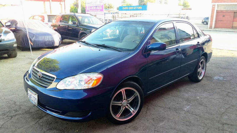 2006 Toyota Corolla for sale at Clean Cars Cali in Pasadena CA