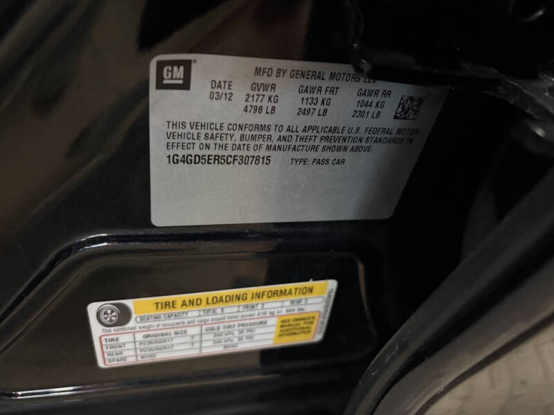 2012 Buick LaCrosse Premium 1