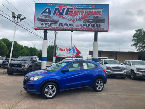 2018 Honda HR-V for sale at ANF AUTO FINANCE in Houston TX