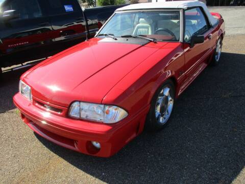 1992 Ford Mustang for sale at Gary Simmons Lease - Sales in Mckenzie TN