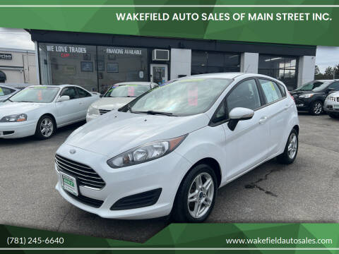 2018 Ford Fiesta for sale at Wakefield Auto Sales of Main Street Inc. in Wakefield MA