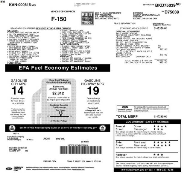 2011 Ford F-150