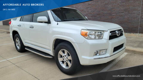 2013 Toyota 4Runner for sale at AFFORDABLE AUTO BROKERS in Keller TX