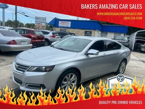 2020 Chevrolet Impala for sale at Bakers Amazing Car Sales in Jacksonville FL